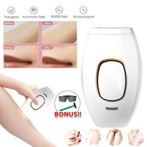 Professional IPL Laser Hair Removal Handset – Painless Permanent Hair Removal Device for Women & Men, At-Home Flash Pulse Technology ✨